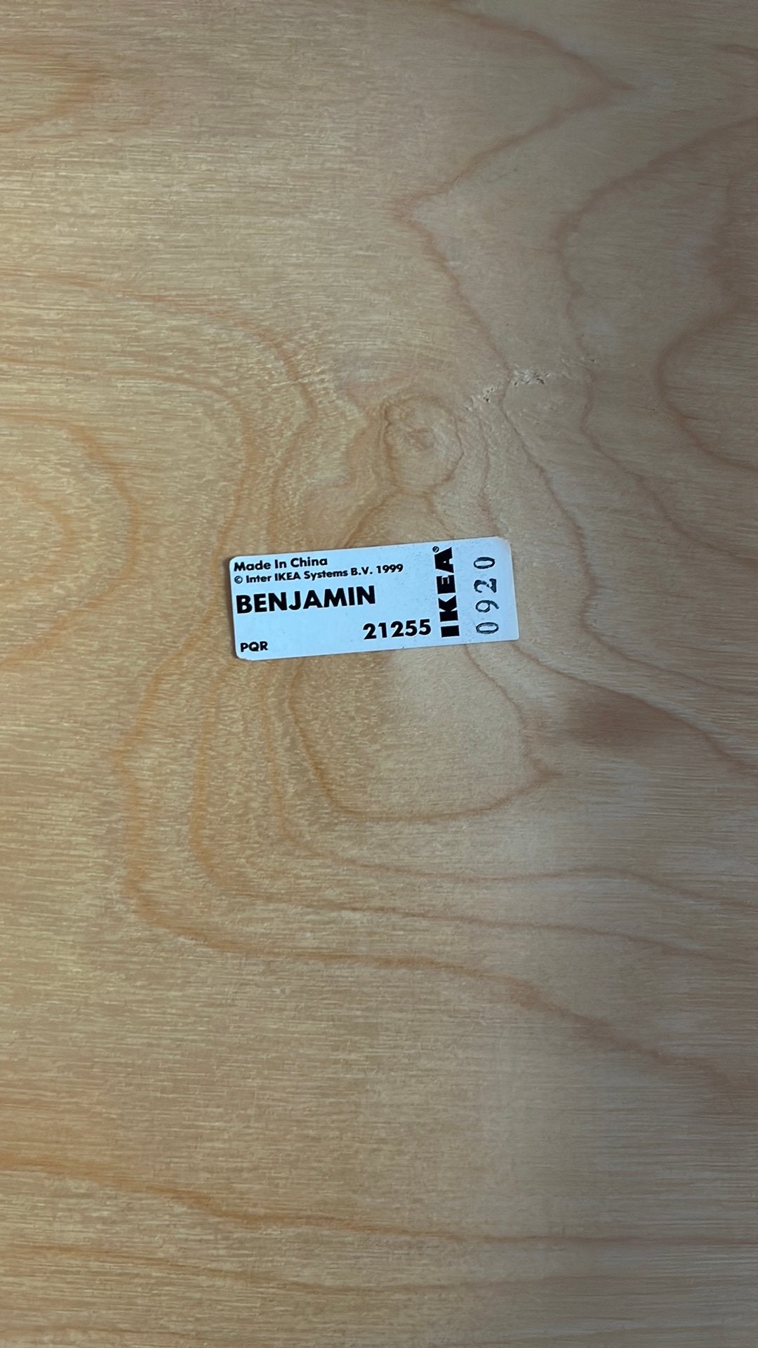 Ikea Benjamin Vintage Kruk, Ophalen, Zo goed als nieuw, Rechthoekig, Minder dan 55 cm