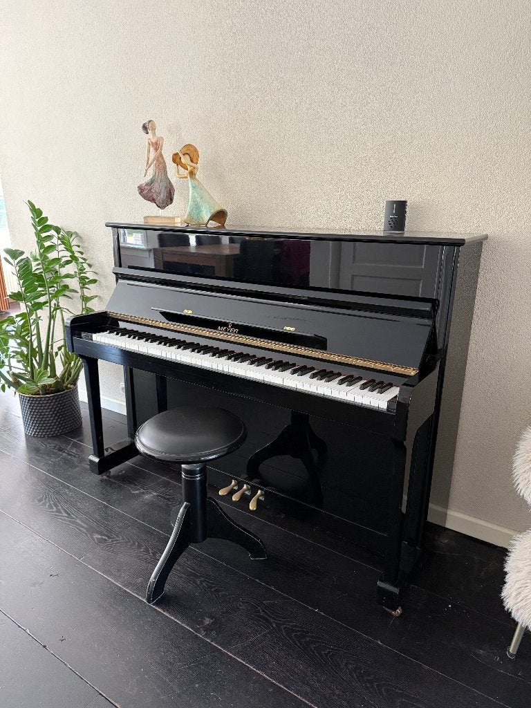 Piano W. Meyer, Ophalen, Gebruikt, Zwart, Piano
