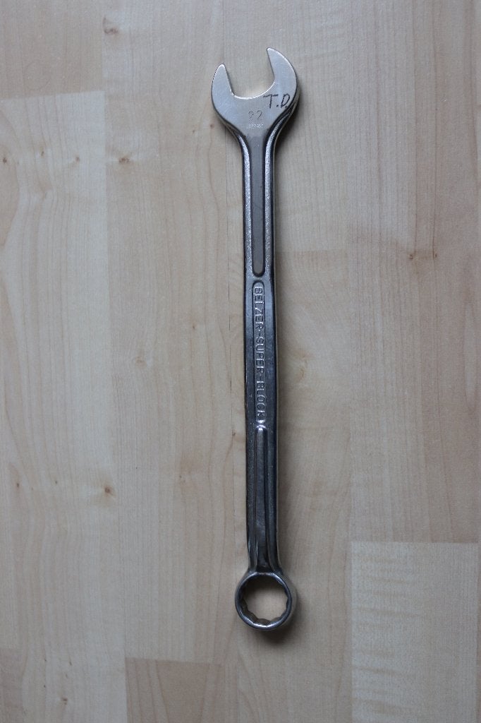 Belzer steekringsleutel 22mm super-block 1952, Ophalen of Verzenden, Zo goed als nieuw, Overige typen, Overige merken