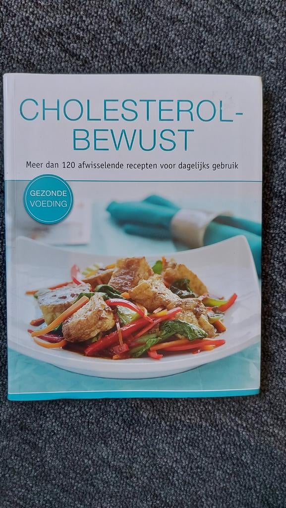 Cholesterol-Bewust Kookboek: Gezonde Recepten, Boeken, Kookboeken, Onbekend, Hoofdgerechten, Ophalen of Verzenden, Zo goed als nieuw
