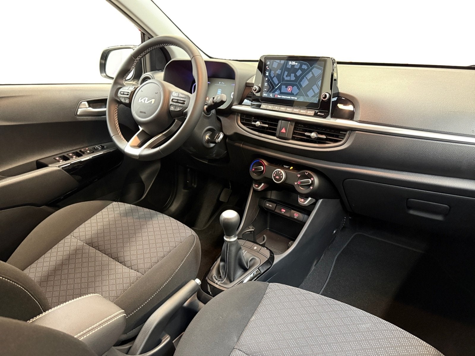 Kia Picanto 1.0 GDi DynamicLine I Voorraad I Camera I CarPla, Auto's, Stof, Gebruikt, 918 kg, 4 stoelen
