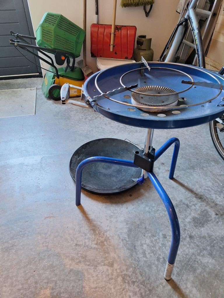 Frame Cadac skottelbraai, Ophalen, Gebruikt