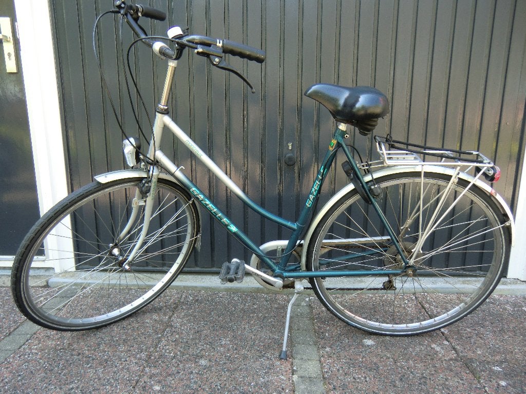 GAZELLE "Montreux" framemaat 57 cm, slot en 7 versnellingen, Ophalen, Gebruikt, Velgrem, 56 cm of meer