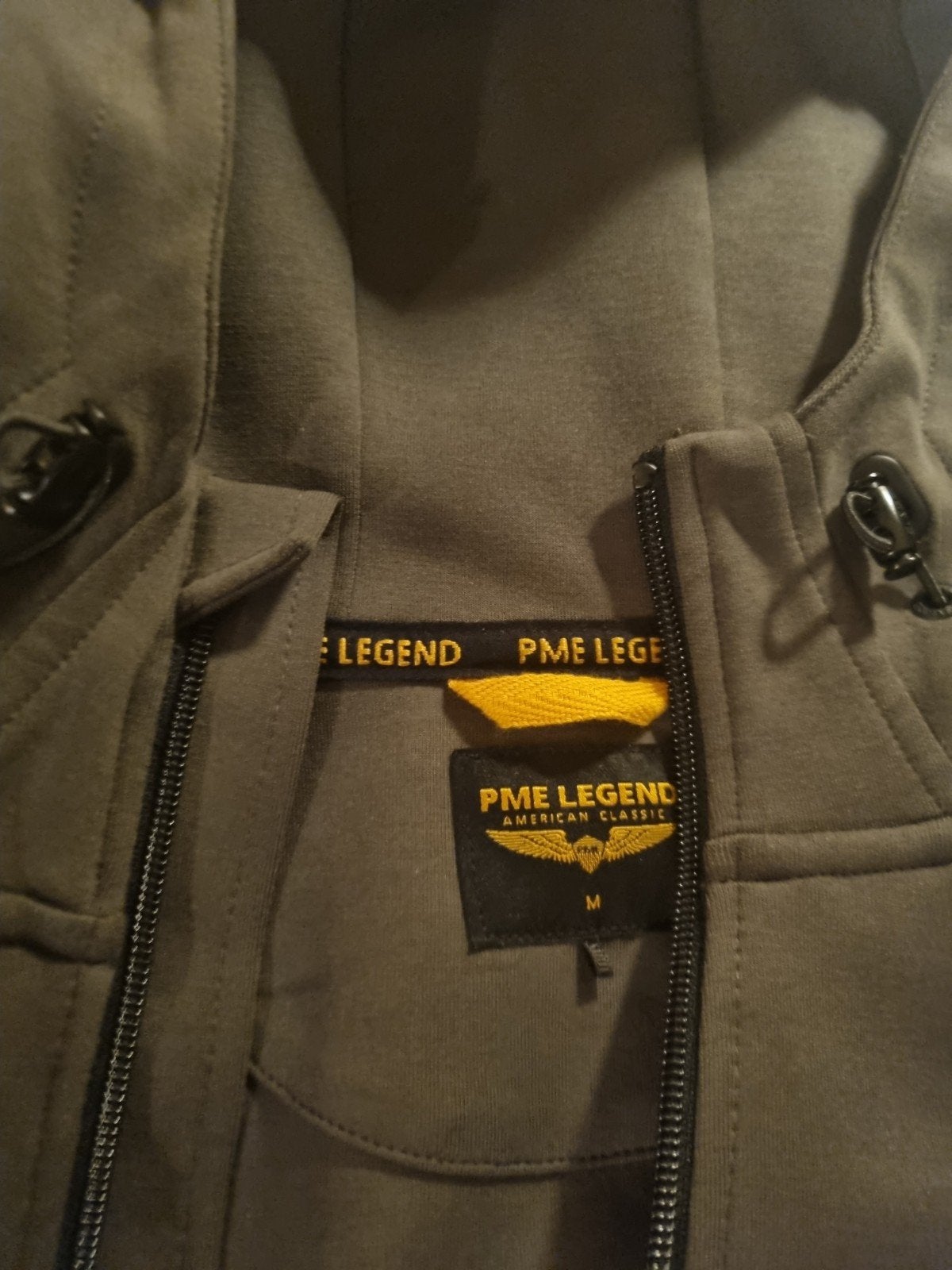PME Legend Hoodie - Zo goed als nieuw, Bruin, Maat 48/50 (M), Ophalen of Verzenden, Zo goed als nieuw