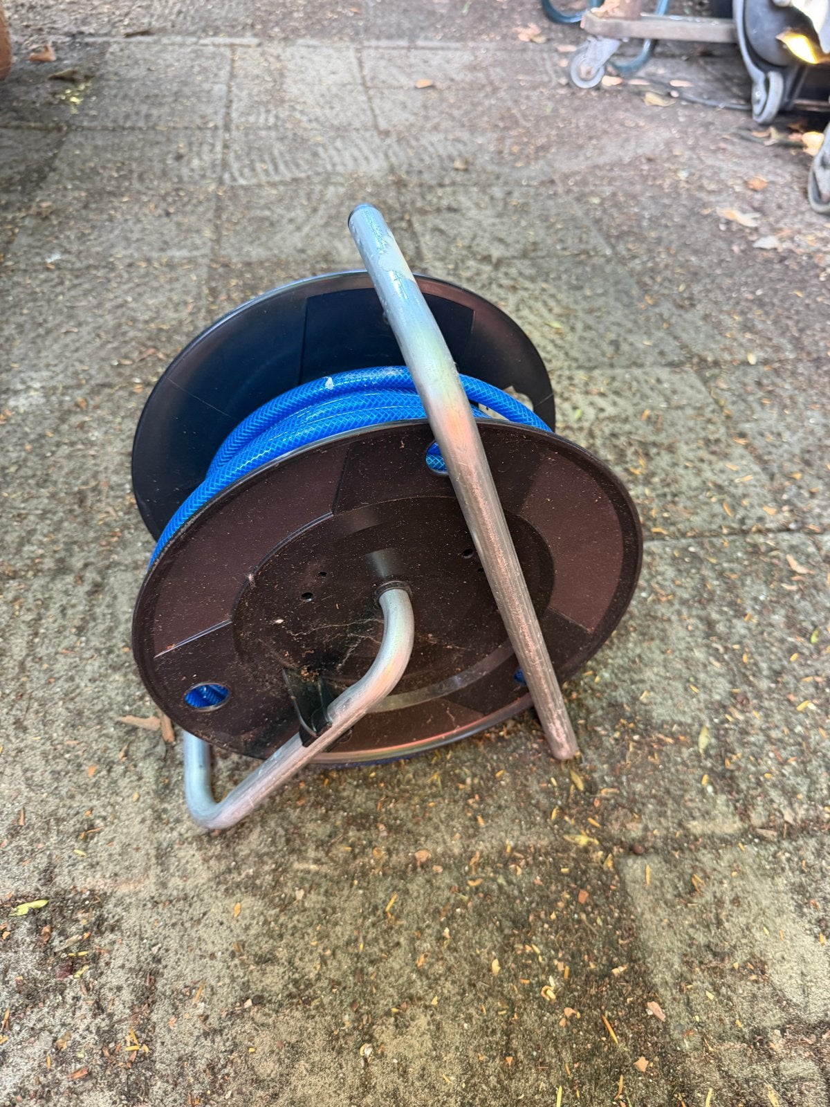 persluchtslanghaspel blauw, Ophalen of Verzenden, Gebruikt, Overige typen