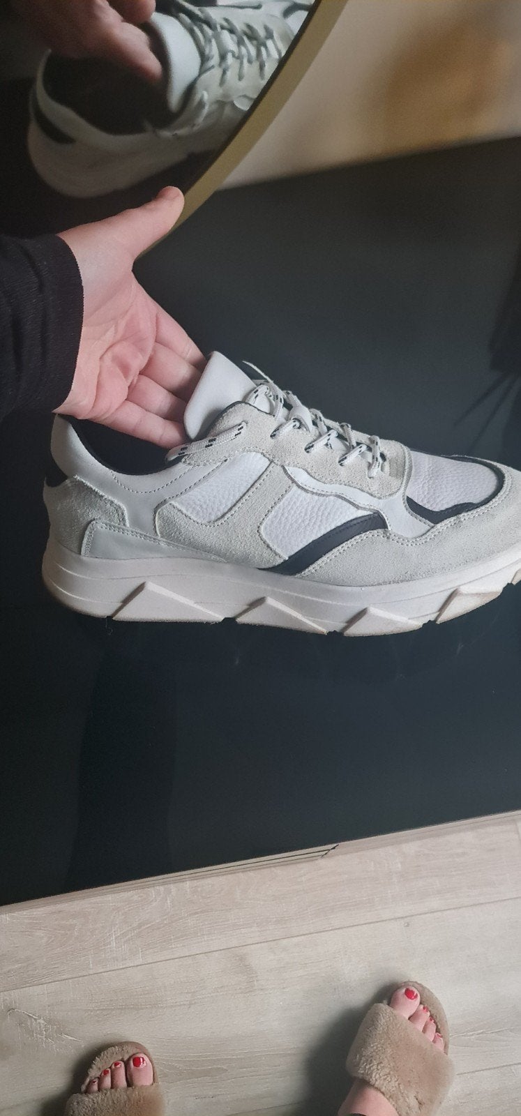 Dames mooie sneakers maat 42 NIEUW, Kleding | Dames, Schoenen, Wit, Ophalen of Verzenden, Sneakers of Gympen, Zo goed als nieuw