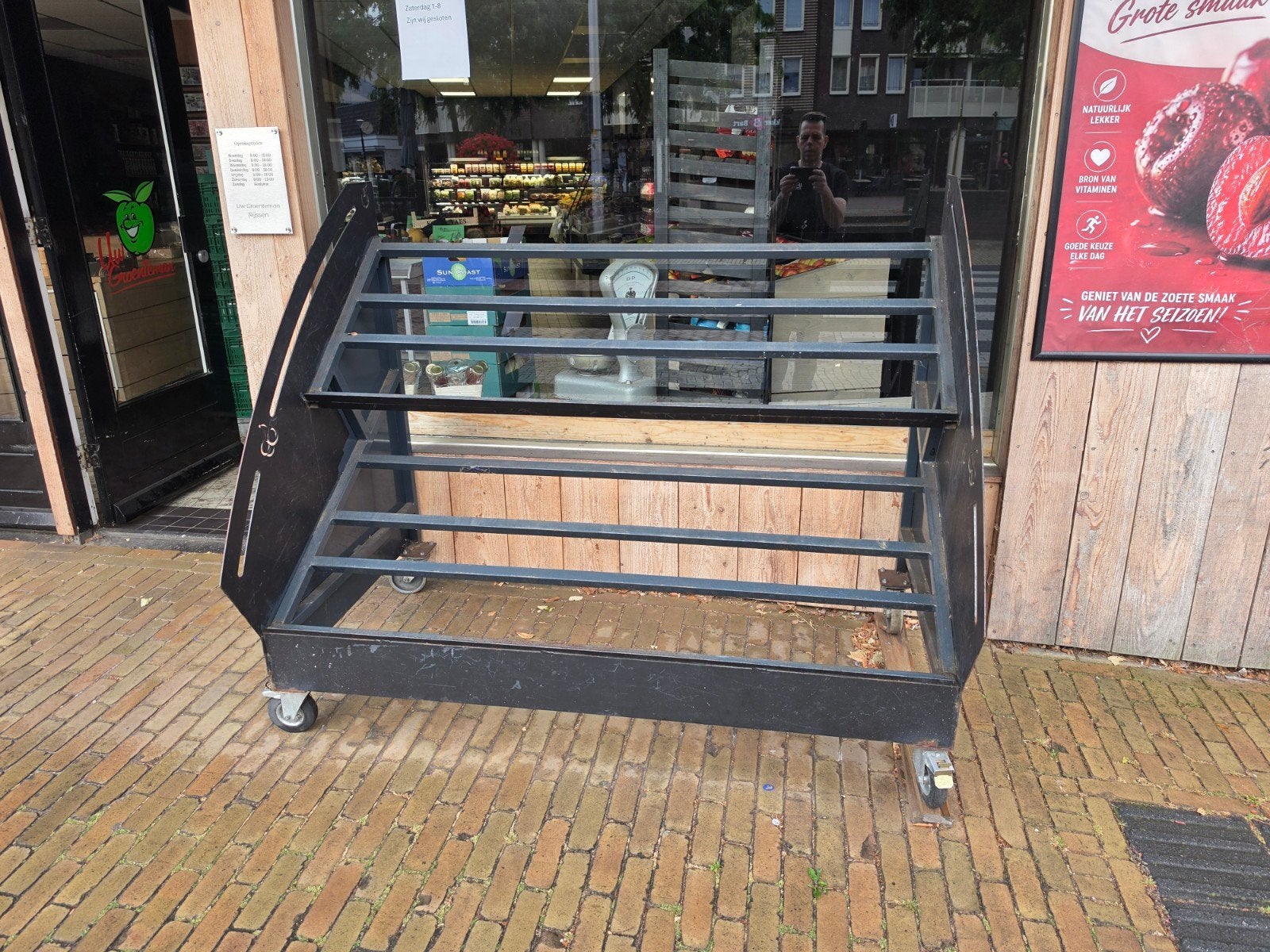 Verrijdbaar displayrek voor winkel of markt, Ophalen of Verzenden