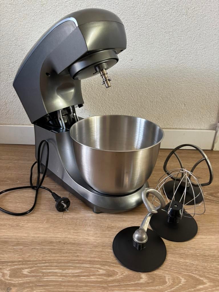 Bourgini kitchen chef mixer, Ophalen, 4 liter of meer, Gebruikt, 3 snelheden of meer