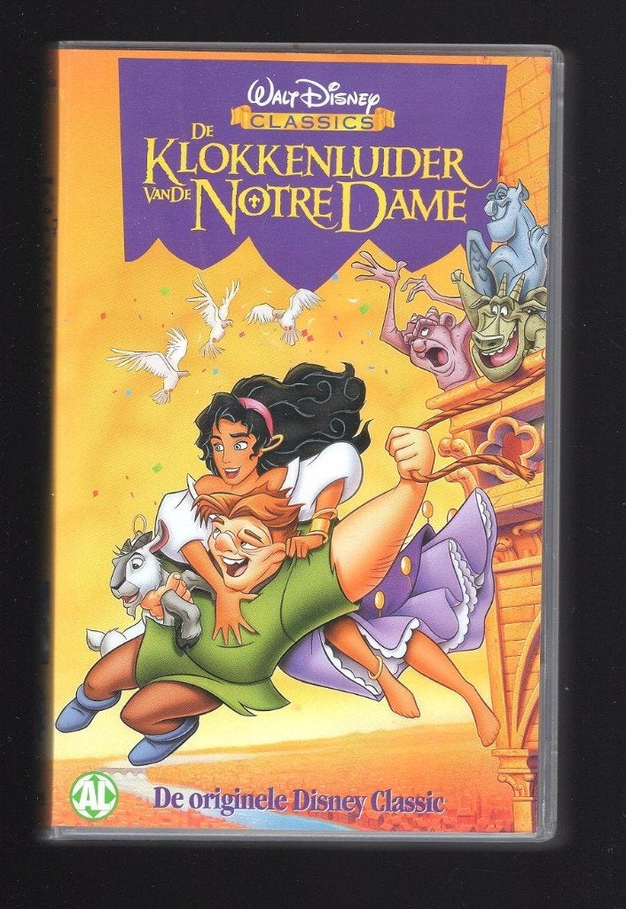 Video - Klokkenluider van de Notre Dame (Disney), Ophalen, Overige figuren, Zo goed als nieuw, Overige typen