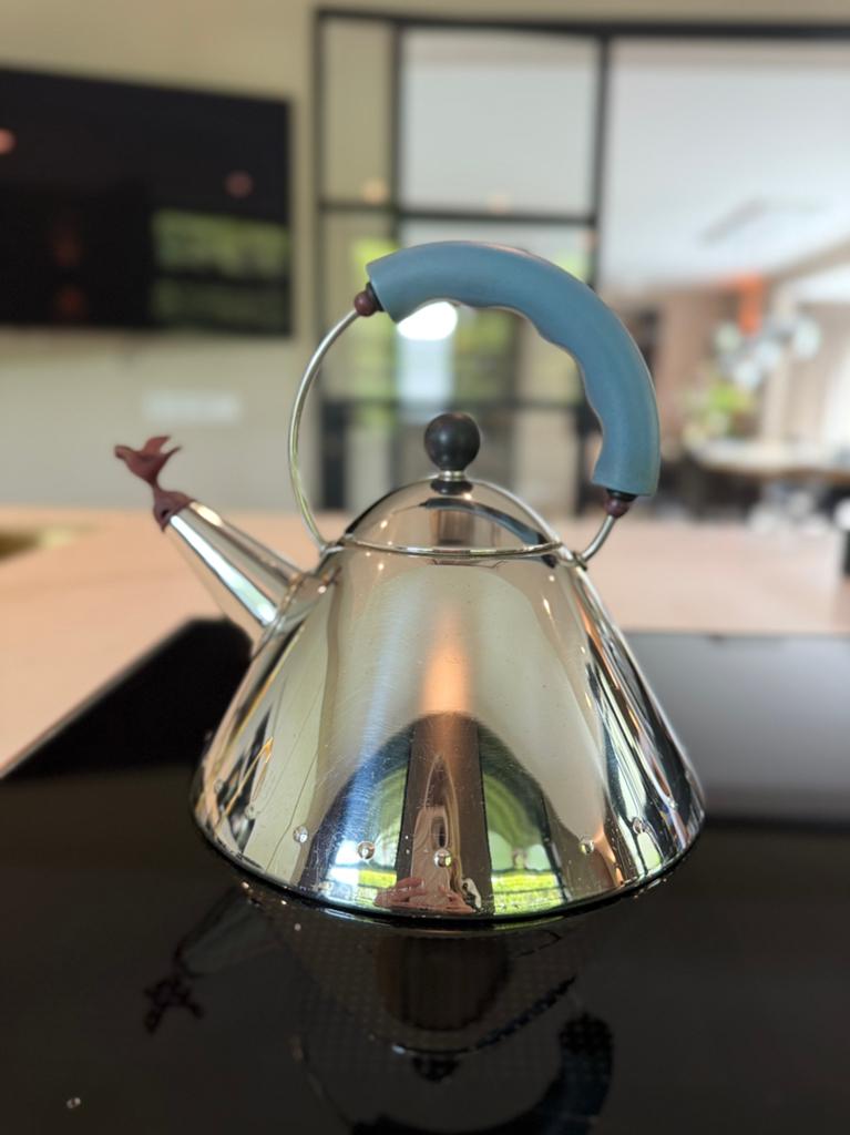 Alessi fluitketel, Huis en Inrichting, Keuken | Keukenbenodigdheden, Ophalen of Verzenden, Zo goed als nieuw