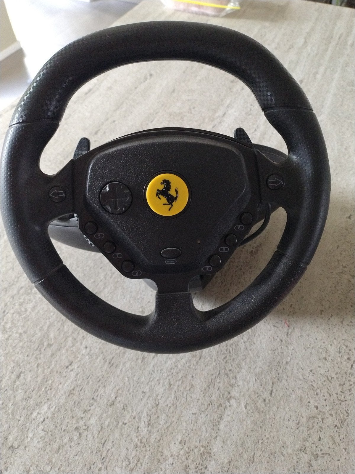Thrustmaster Ferrari Racing Wheel voor PlayStation, Ophalen, Racestuur, Gebruikt, Force feedback