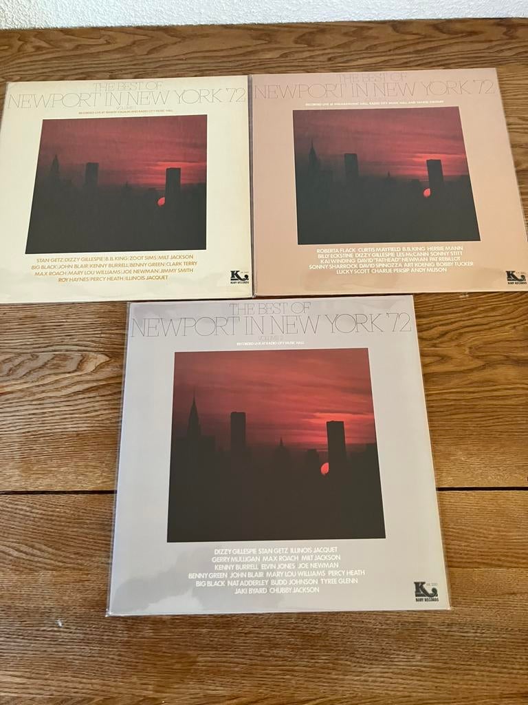 Newport jazz festval 1972-3lp, Ophalen of Verzenden, Gebruikt, 12 inch, Jazz