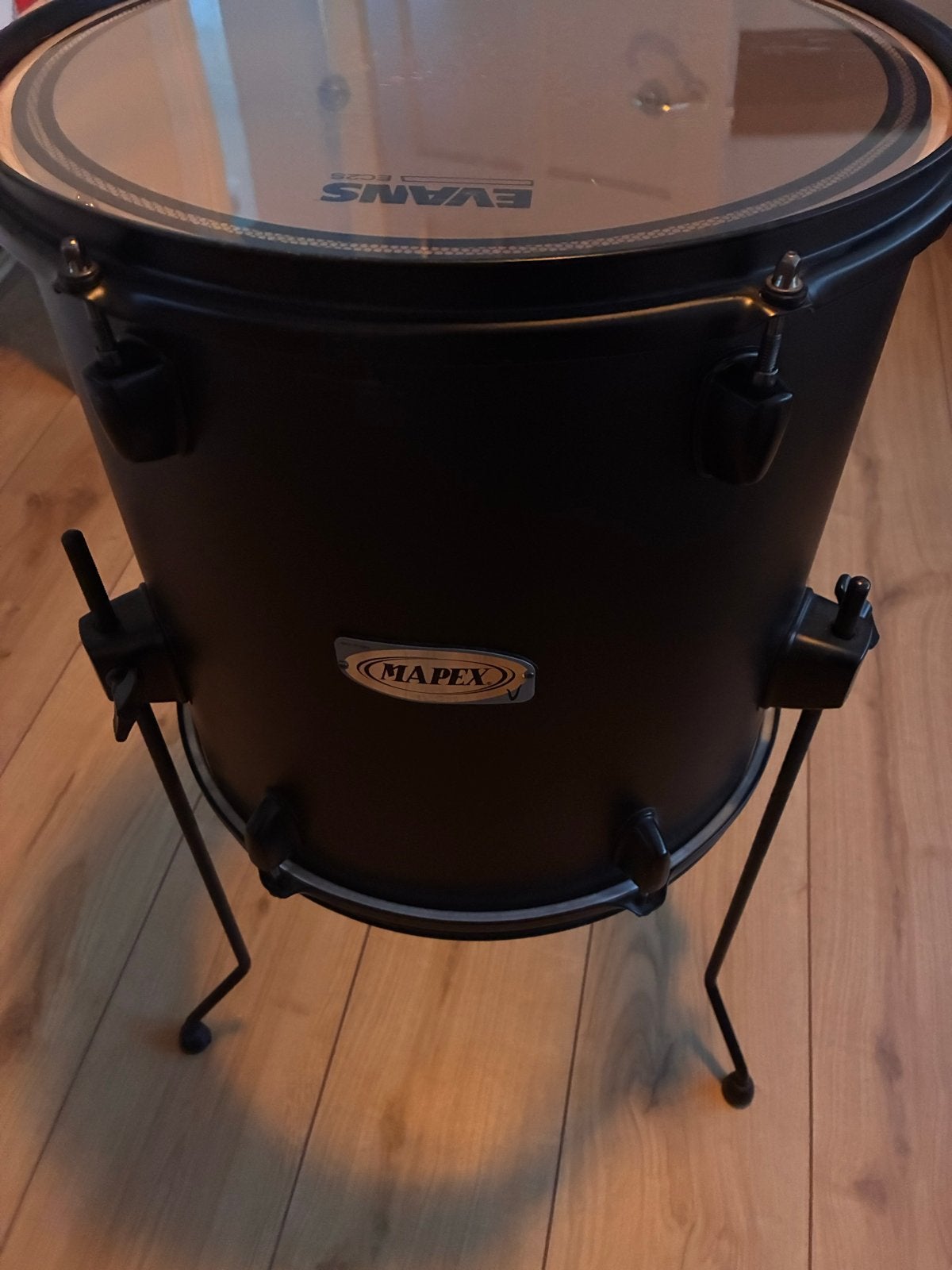 Mapex mars nightwood 14” floortom met Evans EC2S Vel, Ophalen, Zo goed als nieuw, Overige merken