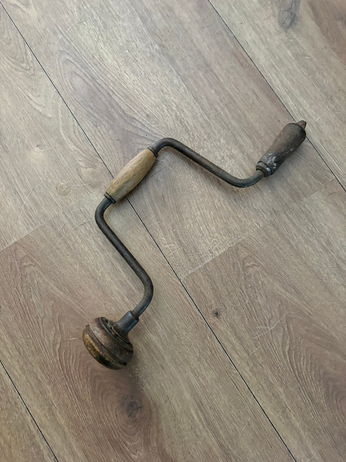 Oude boor, Antiek en Kunst, Antiek | Gereedschap en Instrumenten, Ophalen of Verzenden