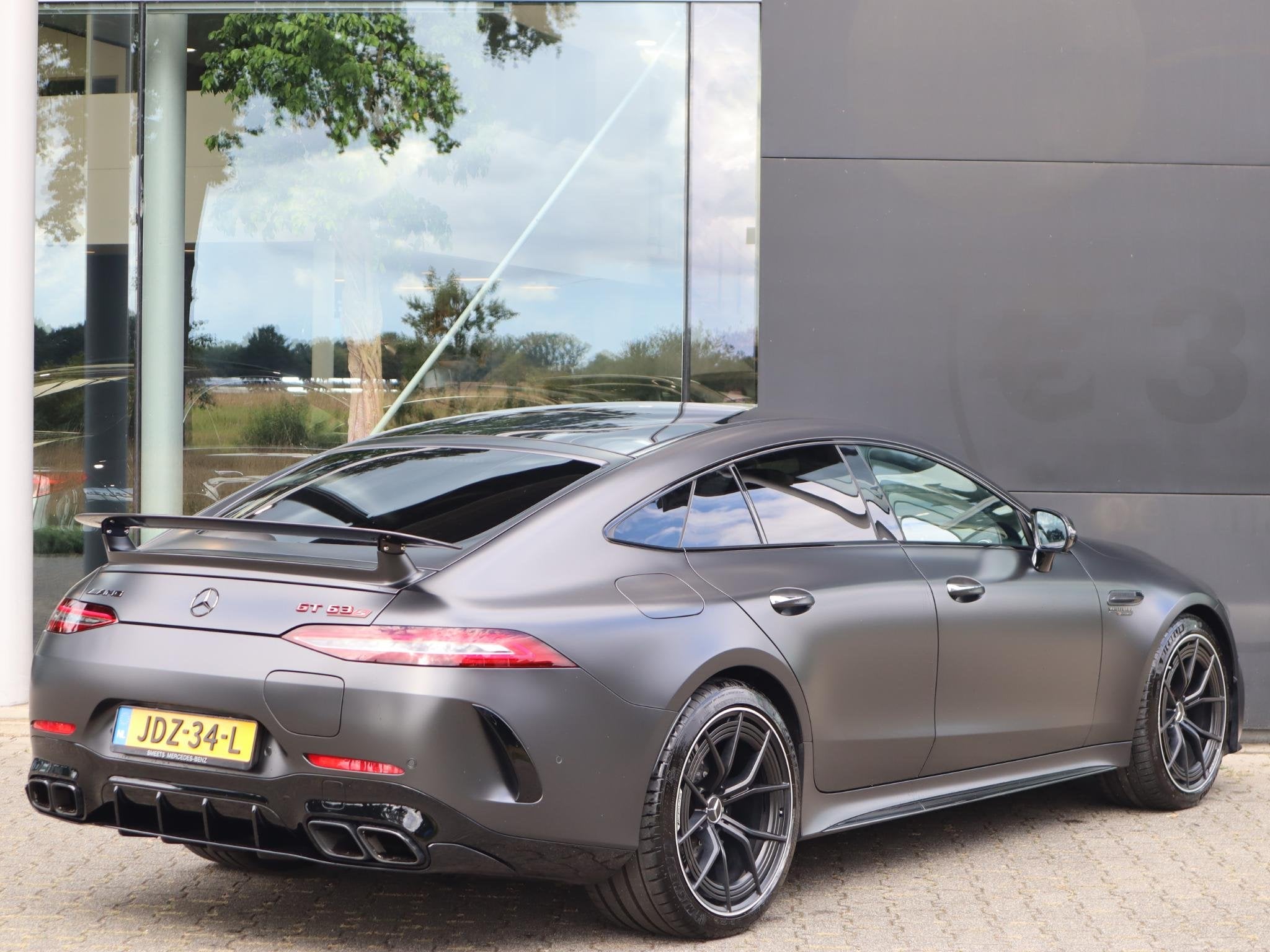 Mercedes-Benz AMG GT 4-Door Coupe AMG 63 S E Performance Pre, Auto's, Stof, Gebruikt, 4 stoelen, Bedrijf