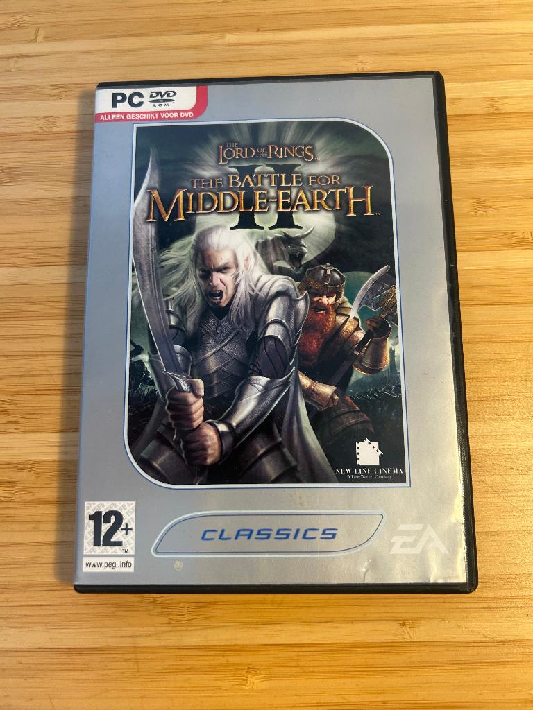 Lord of the Rings BFME 2 PC Game, Spelcomputers en Games, Avontuur en Actie, 1 speler, Ophalen of Verzenden, Zo goed als nieuw