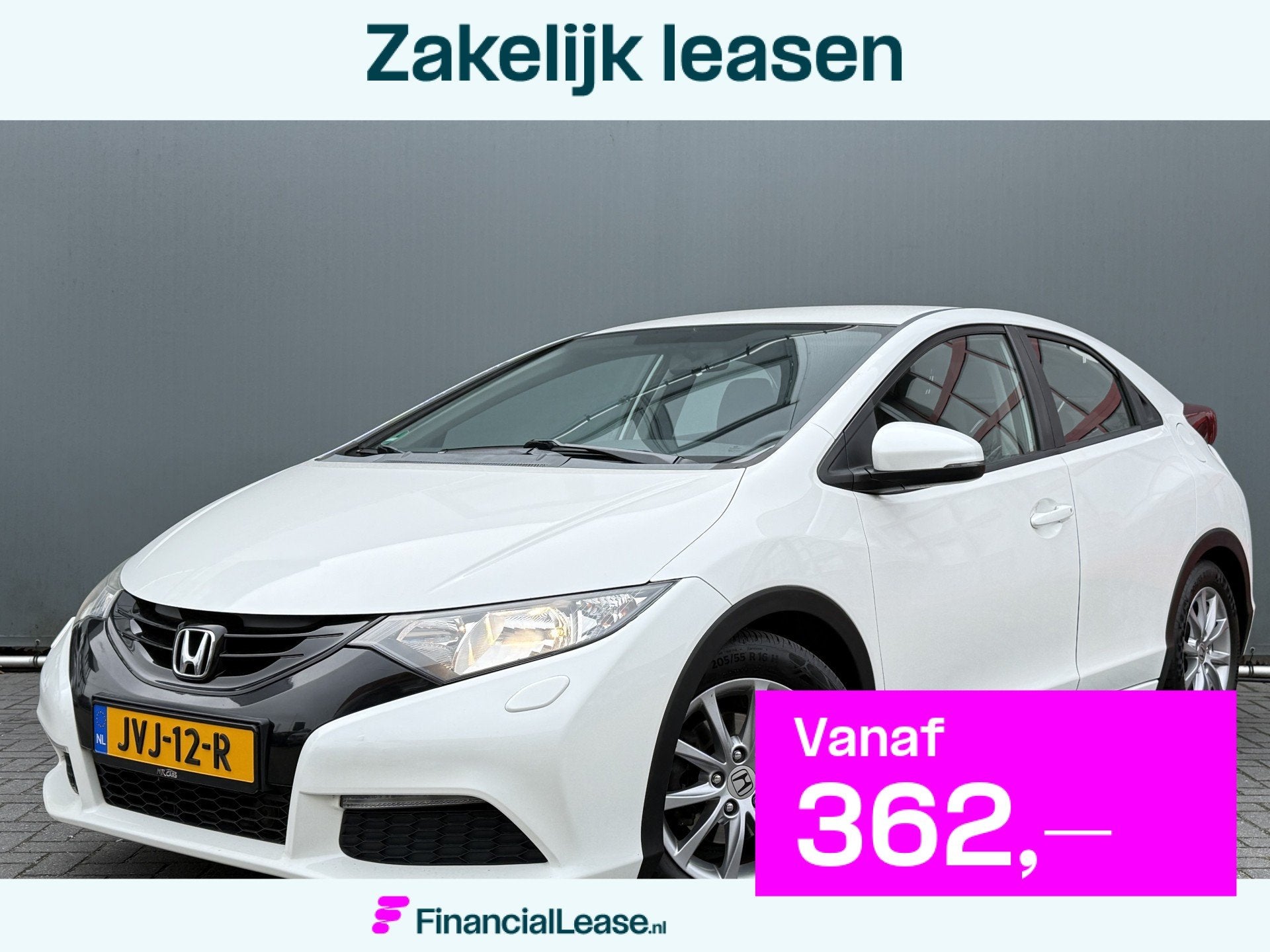 Honda Civic BWJ 2014 1.4 Comfort 100 PK Business Edition STO, Voorwielaandrijving, Euro 5, Gebruikt, 4 cilinders