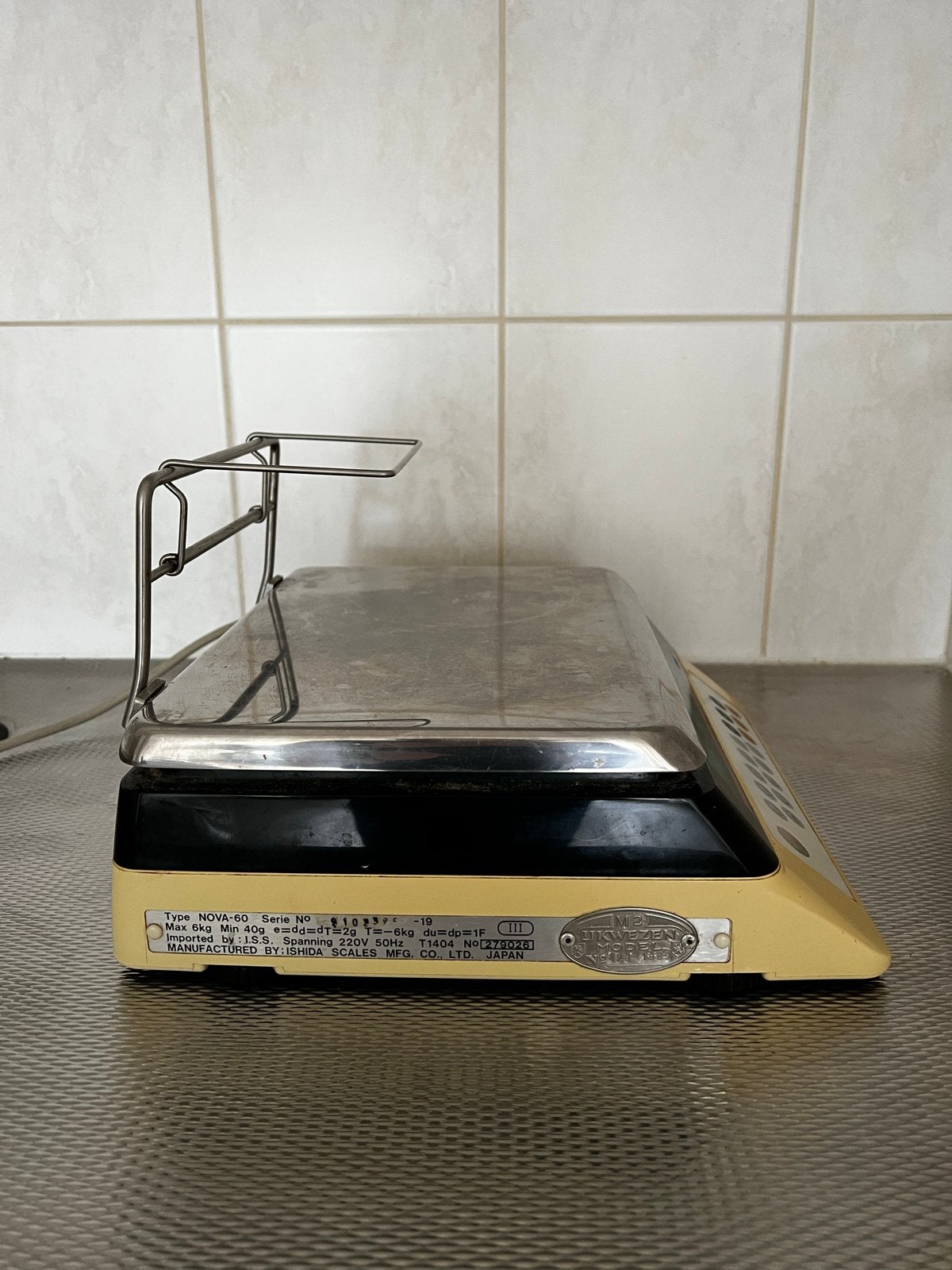 Ishida Nova Weegschaal 40-6000g - Nauwelijks gebruikt, Doe-het-zelf en Verbouw, Weegschalen, Ophalen of Verzenden, Gebruikt, Precisieweegschaal