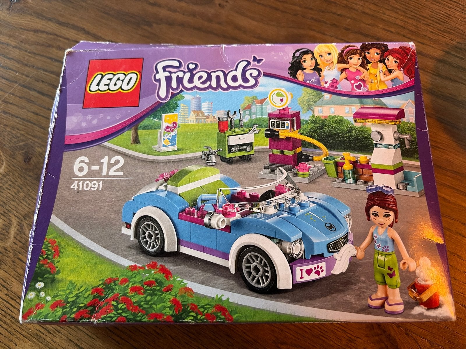 LEGO Friends 41091 Mia's Sportwagen - Zo goed als nieuw, Ophalen of Verzenden, Zo goed als nieuw, Overige merken
