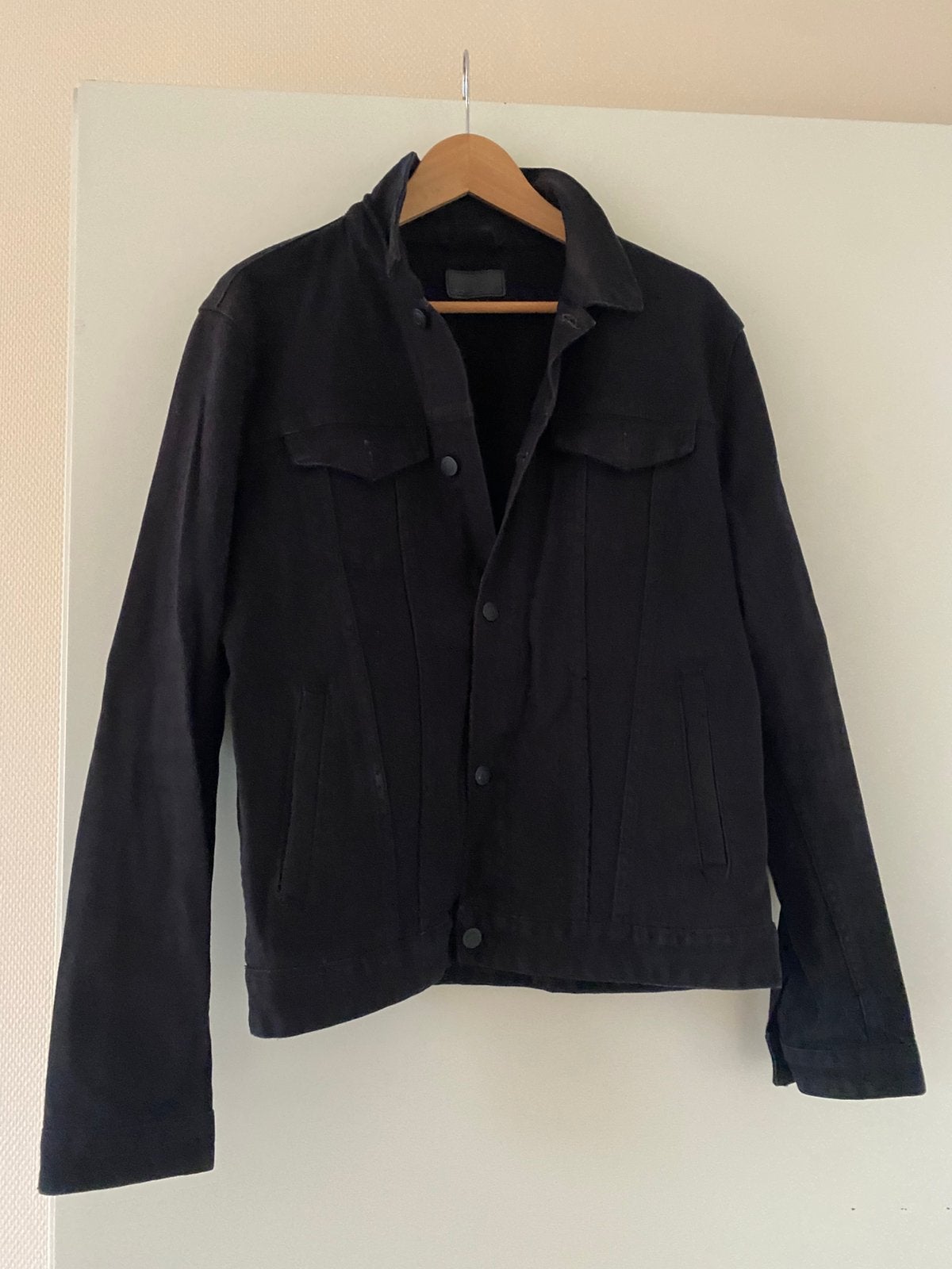 Asos spijkerjas, Kleding | Dames, Ophalen of Verzenden, Zo goed als nieuw, Zwart