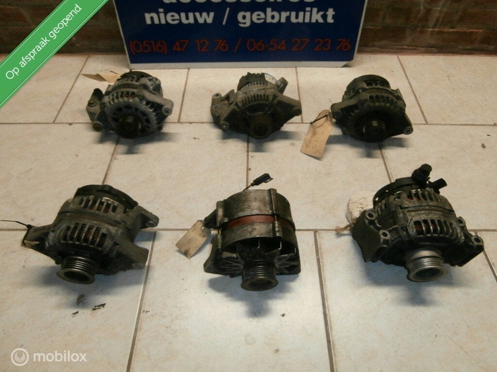 Dynamo 2.0 en 2.0 motor  Opel Rekord Manta Kadett Ascona GT, Gebruikt, Ophalen of Verzenden