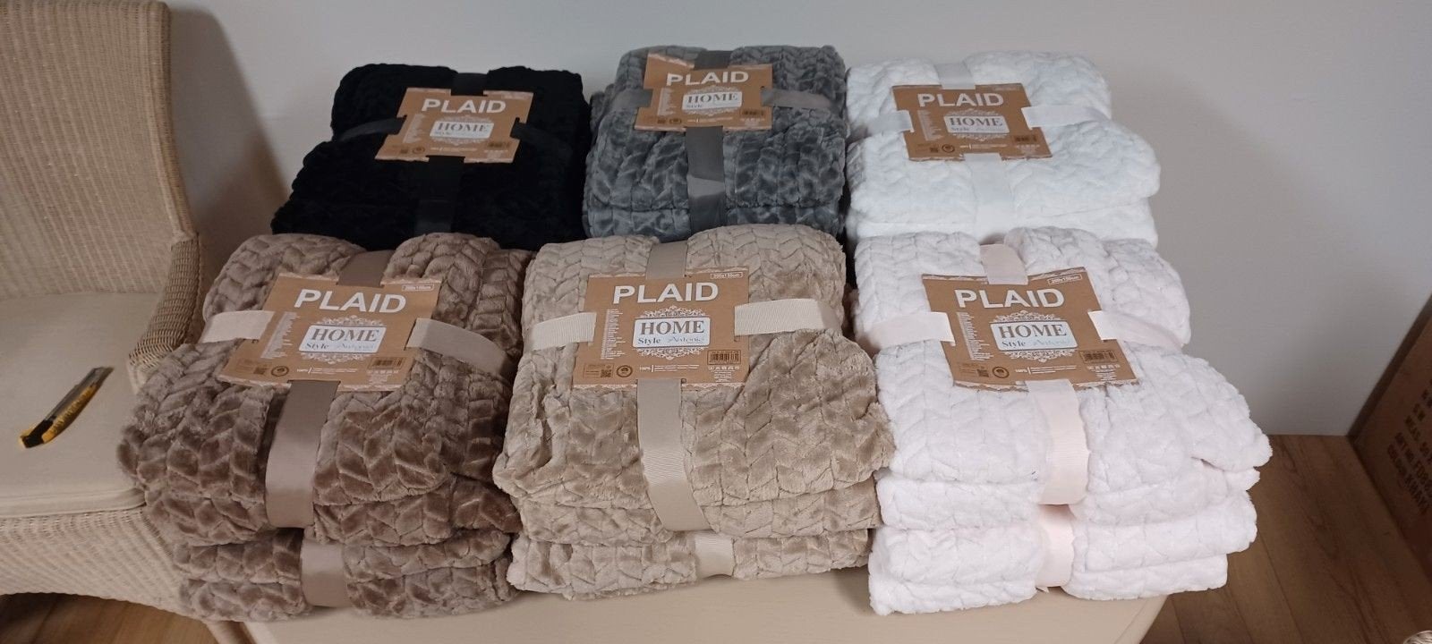 Zacht Plaid Fleece Deken - 200x150cm - Meerdere Kleuren, 200 cm, Nieuw, Imitatiebont, Plaid