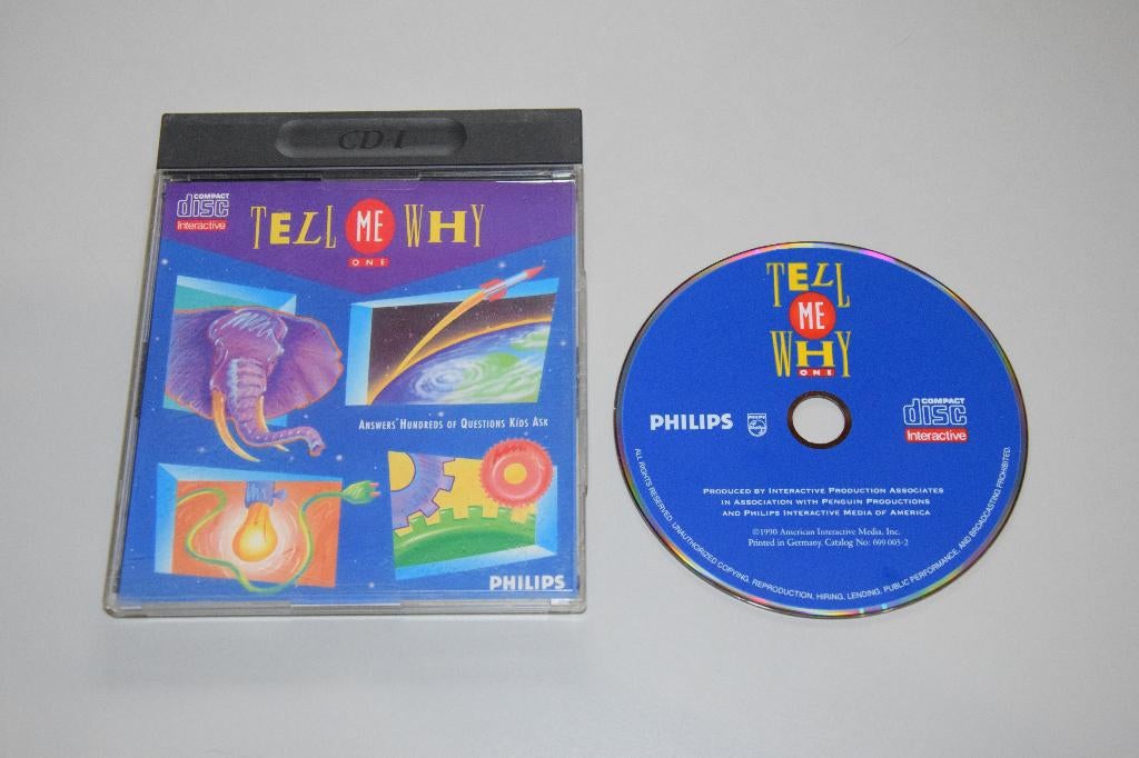 Philips CDi / CD-i : Tell me Why - One, Puzzel en Educatief, 1 speler, Ophalen of Verzenden, Zo goed als nieuw