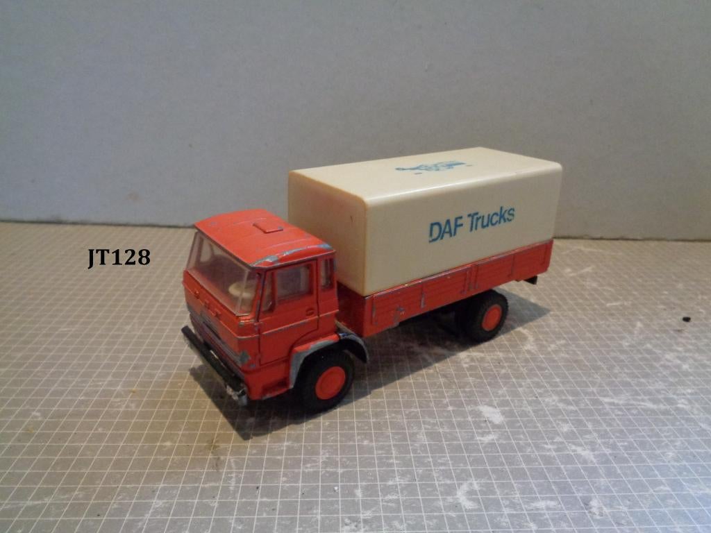 lion daf 2000 huifbakwagen, Ophalen of Verzenden, Gebruikt, Bus of Vrachtwagen, Lion Toys