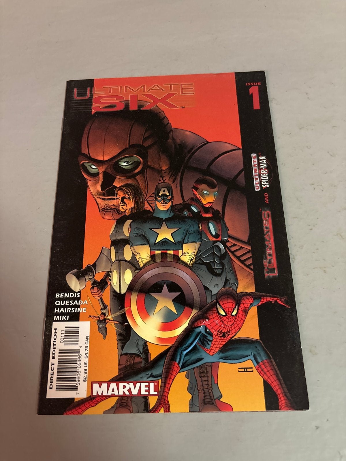 Ultimate Six #1 - Marvel Comics, Eén comic, Ophalen of Verzenden, Zo goed als nieuw, Amerika