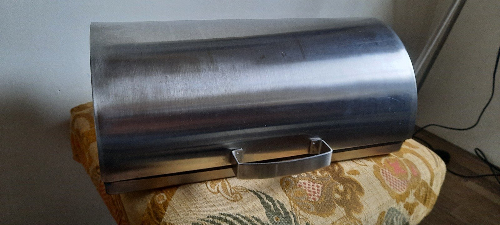 IKEA Broodtrommel van roestvrij staal, Huis en Inrichting, Ophalen, Gebruikt, IKEA, Zilver