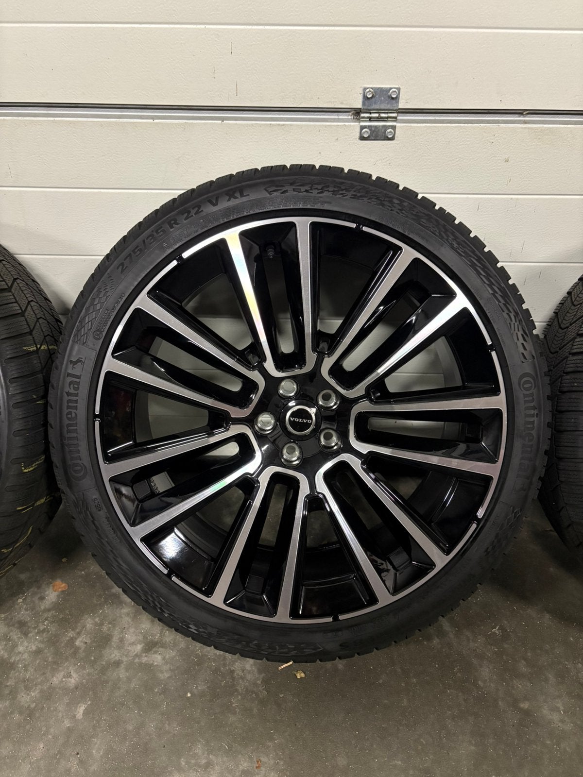 Volvo XC90 22 inch Demo velgen winter Continental, Gebruikt, 275 mm, Banden en Velgen, Zweden