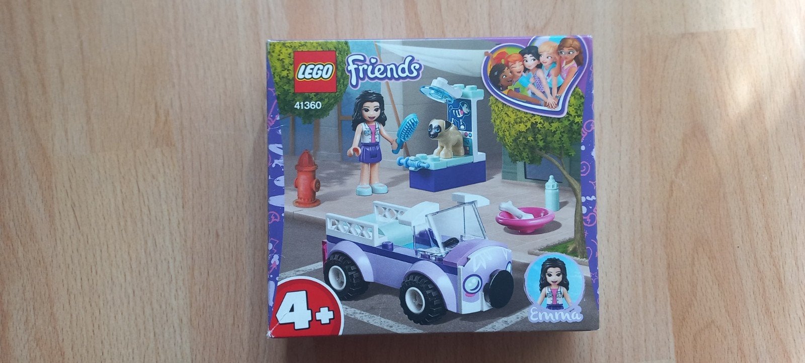 LEGO Friends Emma's Mobiele Dierenkliniek 41360, Inclusief minifiguren, Lego, Friends, Ophalen of Verzenden
