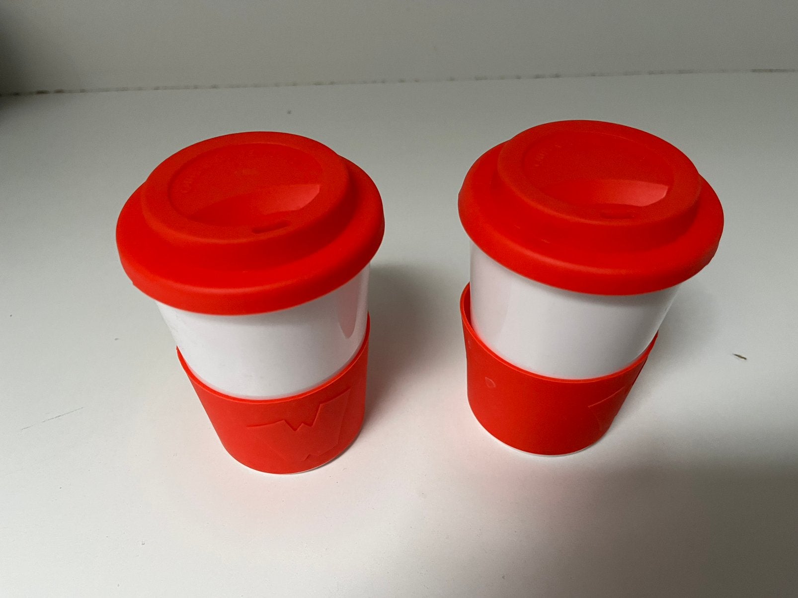 Koffie to goo beker Walibi, Kunststof, Ophalen of Verzenden, Zo goed als nieuw, Overige stijlen