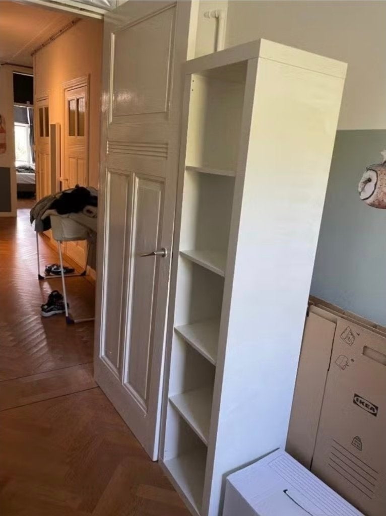 5 vaks Kallax expedit vakkenkast open kast 5x1 wit Ikea, Ophalen, Minder dan 50 cm, 5 laden of meer, Nieuw