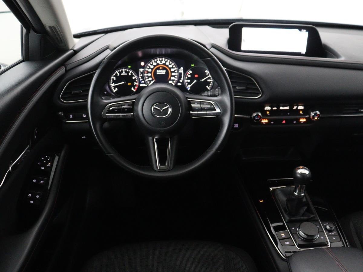 Mazda CX-30 2.0 e-SkyActiv-X M Hybrid Sportive | Stoelverwar, Auto's, Mazda, Voorwielaandrijving, 1998 cc, Stof, Gebruikt