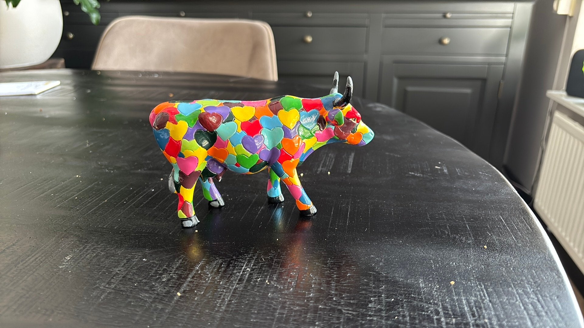 Cowparade beeldje van een koe, Ophalen of Verzenden, Zo goed als nieuw