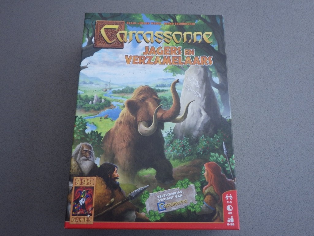 Carcazone jagers en verzamelaars 999 GAMES, Hobby en Vrije tijd, Gezelschapsspellen | Bordspellen, Ophalen of Verzenden, Zo goed als nieuw