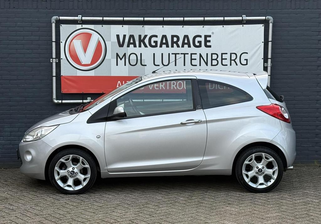 Ford Ka 1.2 69pk Metal, AIRCO, STOELVERWARMING, PDC, Voorwielaandrijving, Euro 5, Stof, Gebruikt