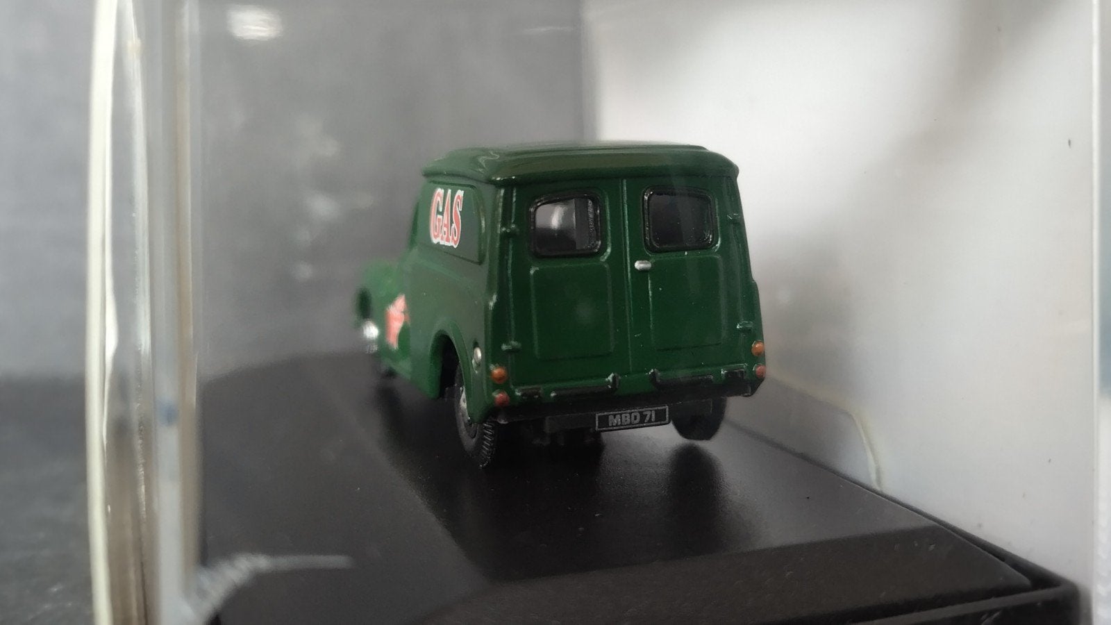 Morris Minor Van Gas 1:76 Oxford Diecast Pol, Auto, Verzenden, ., Nieuw