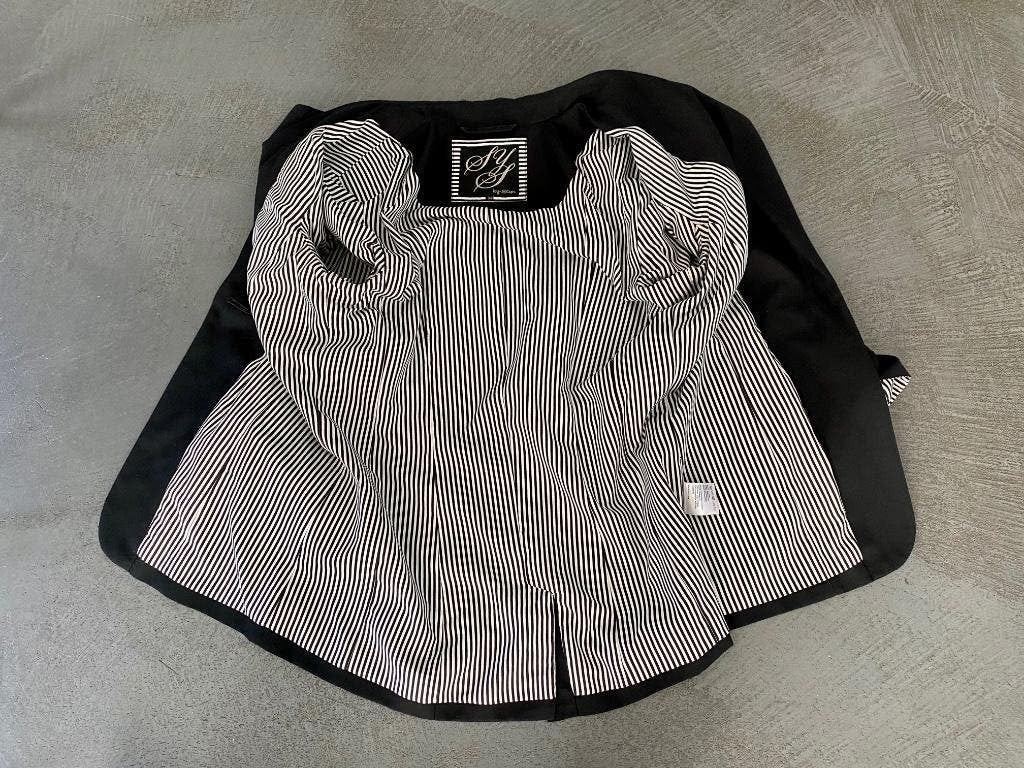 H974 Yaya maat 34/36=XS/S jasje blazer colbert zwart, Zwart, Ophalen of Verzenden, Zo goed als nieuw, Yaya