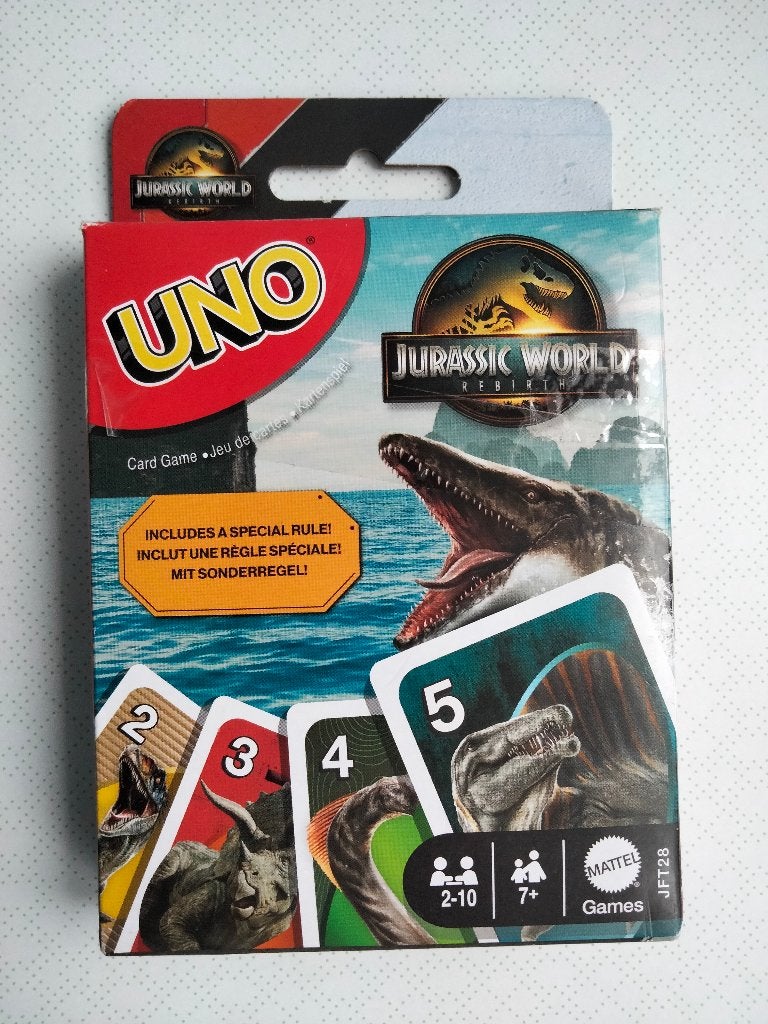 UNO Jurassic World kaartspel - Nieuw in verpakking, Hobby en Vrije tijd, Gezelschapsspellen | Bordspellen, Vijf spelers of meer