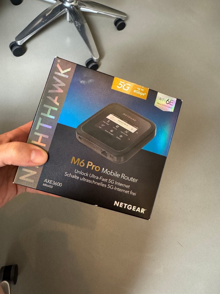 Netgear Nighthawk M6 Pro Mobile Router, Ophalen, Zo goed als nieuw, Router met modem, Netgear Nighthawk