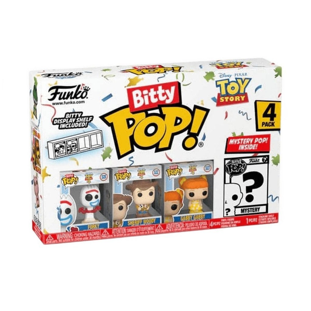 Toy Story Bitty POP! Vinyl Figure 4-Pack Woody 2,5 cm, Verzamelen, Poppetjes en Figuurtjes, Heo GmbH, Nieuw, Ophalen of Verzenden