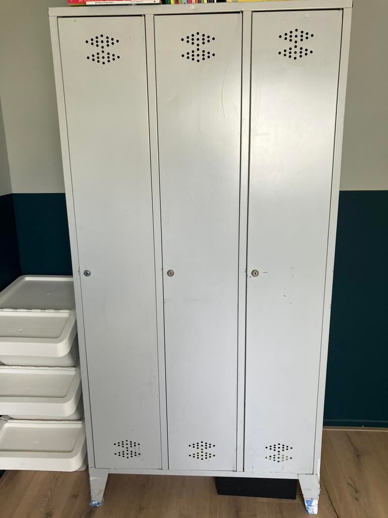Originele Lockerkast, Huis en Inrichting, Kasten | Lockerkasten, Ophalen of Verzenden, Zo goed als nieuw