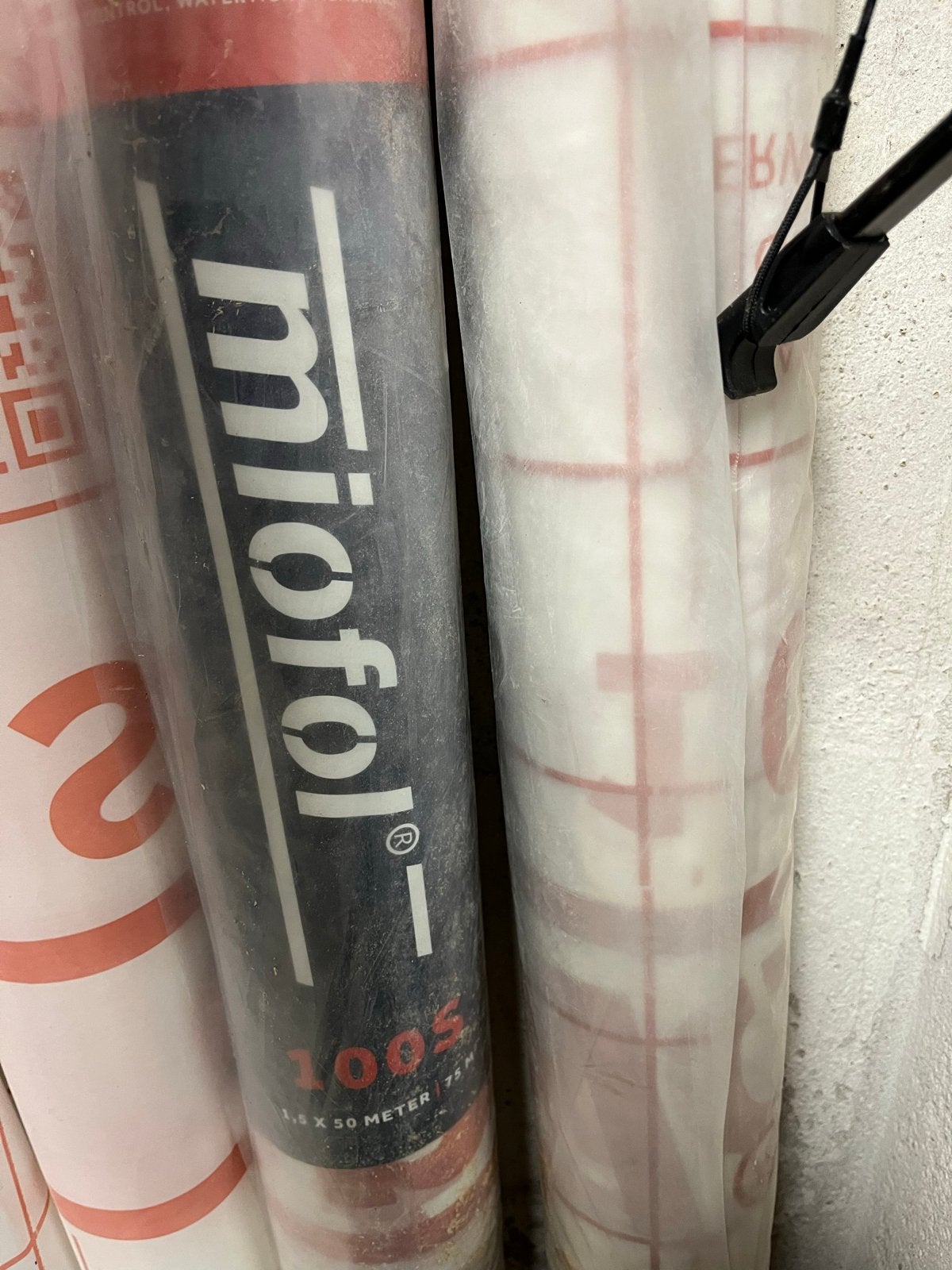 Miofol S100 folie - 2 rollen (150m2) - Nieuw, Doe-het-zelf en Verbouw, Ophalen, Nieuw, 15 m² of meer, Folie