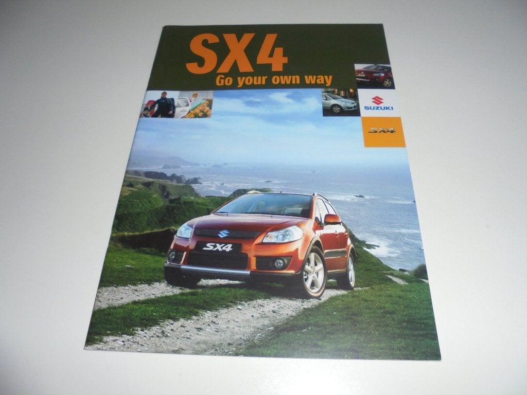 brochure Suzuki SX4  2007, Ophalen of Verzenden, Nieuw, Overige merken