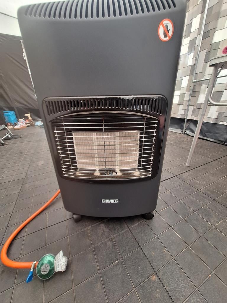 Gimeg Gaskachel - Draagbaar en Efficiënt, Huis en Inrichting, Kachels, Gas, Ophalen of Verzenden, Zo goed als nieuw, Vrijstaand
