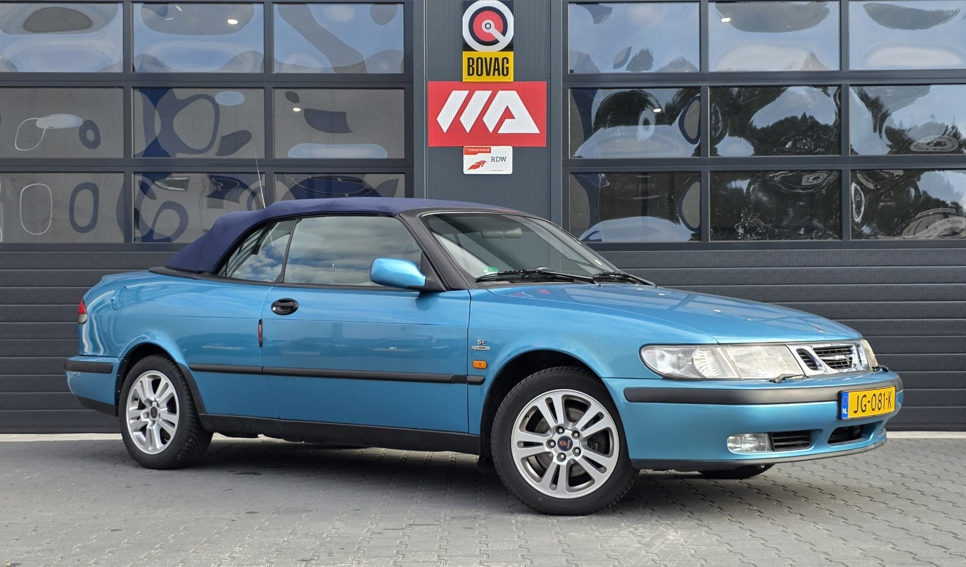 Saab 9-3 Cabrio 2.0t SE Limited Edition | ALS NIEUW | COMPLE, Auto's, Dealer onderhouden, 730 kg, Gebruikt, Zwart