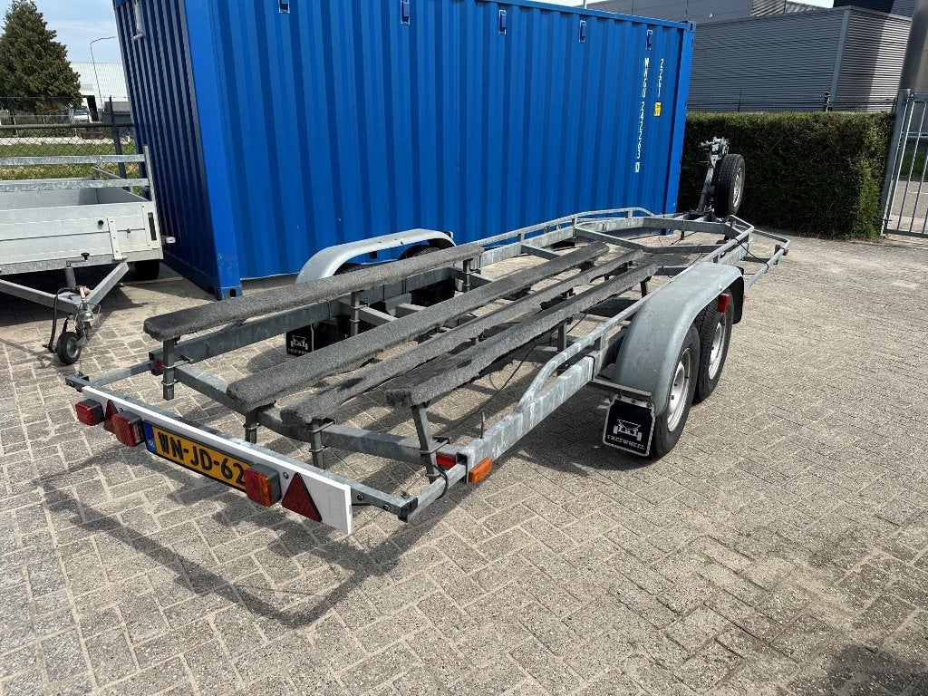 Freewheel boottrailer 2514GT trailer, Watersport en Boten, Ophalen, Gebruikt, 1500 tot 3000 kg, 6 tot 9 meter