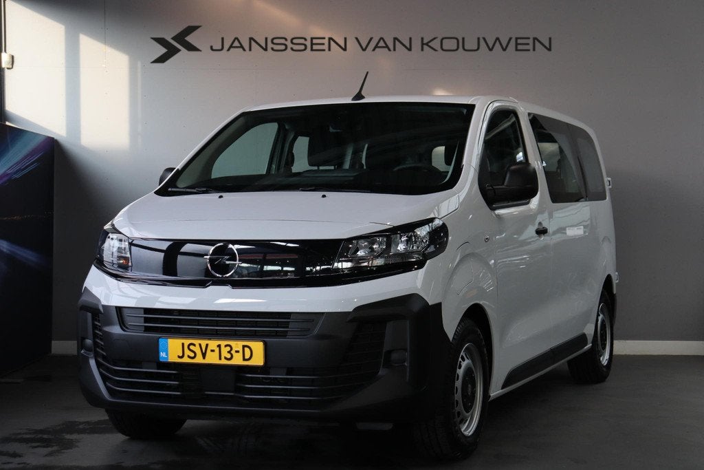 Opel Vivaro Combi Electric L2 75 kWh / 9-persoons / Demo, Auto's, Opel, Vivaro, Overige carrosserieën, 2102 kg, Wit